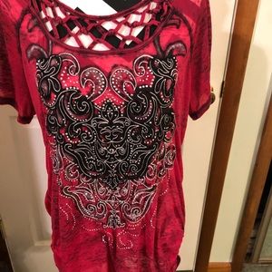 Printed lightweight T-shirt